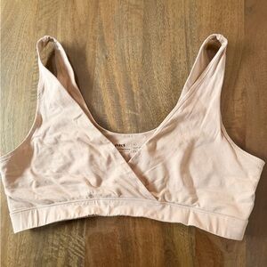 Pact Organic Cotton Maternity Nursing Bralette for Breastfeeding -Wireless XL